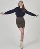 Hye Young Kim Corduroy Layered Blouse - Navy