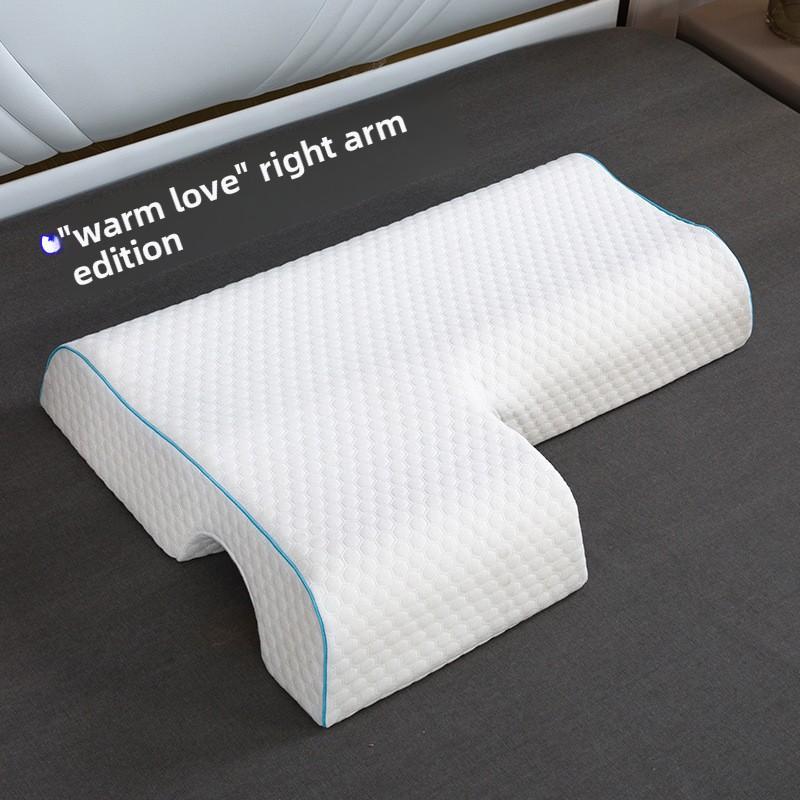 Couple Pillow Non Pressure Arm Memory Foam Pillow for Sleeping Support Cervical Spine Care Single Double Student Travel