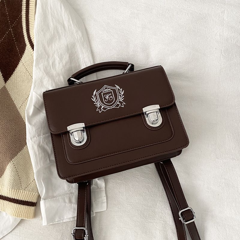 

JK Японский студенческий стиль Рабочая одежда Сумка почтальона через плечо Small size Brown