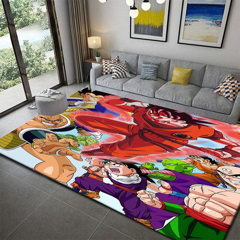 Dragon Ball Fashion Home Textile Area Matanime soft washable cartoon floor carpet 60x90cm