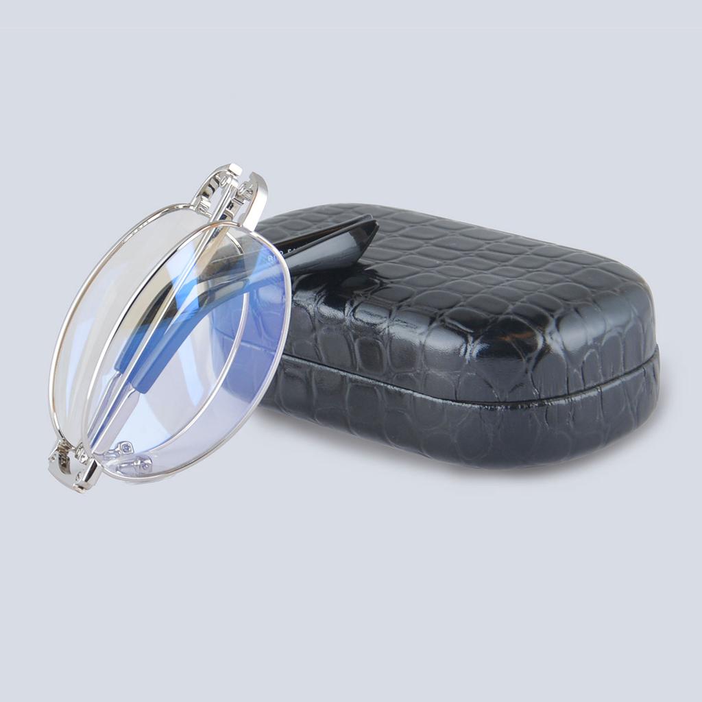 Presbyopic Folding Glasses Custom Prescripton Astigmatism Lenses Both Presbyopic or Myopia Blue Light Blocking or Photochromic