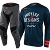 Men Women Mountain Bike Cycling Jersey Set Quick Dry Long Sleeve Off-Road Trail Riding Apparel
