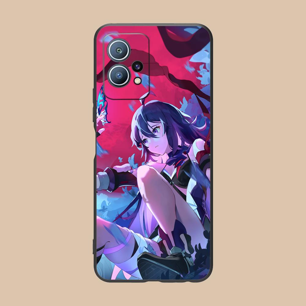 HSR Seele Matte TPU Mobile Phone Case for Huawei P60 P50 P40 P30 P20 P10 P9 P8 Pro Lite Plus Colorful Printing Cover