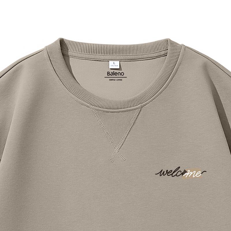 Baleno Men's Loose Fit Crewneck Sweatshirt