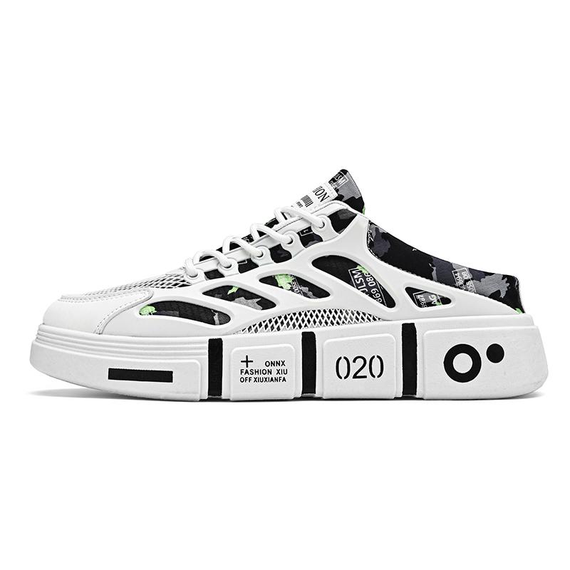 Модные новые стильные лаконичные мужские сандалии без застежек — фото 8