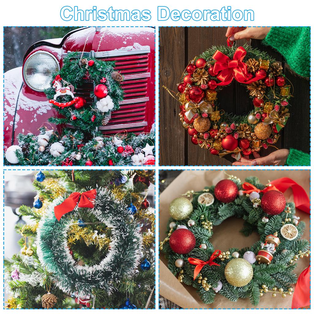 Obręcze łapacza snów 7,5 cala do 11,8 cala, 6 szt. Metalowy wieniec makramowy, Różowe złoto