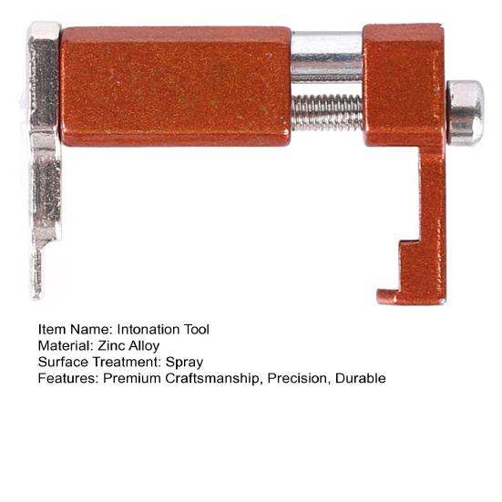 Intonační seřizovač slitina zinku kytarová kobylka intonační nástroj pro Floyd Rose tremolo systémy elektrická kytara hudební nástroj ladicí nástroj