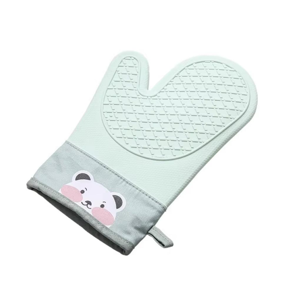 New Arrival Insulated Oven Gloves Silicone Non-Slip High Quality Heat Resistant Microwave Oven for Kitchenware