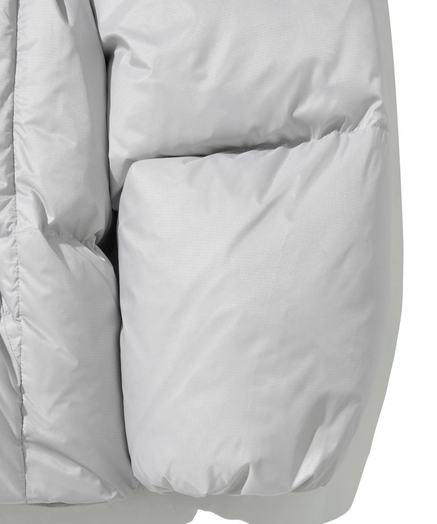 Phyps Motorcycle H-Tech Dimensional Down Puffer Jacket Light Gray