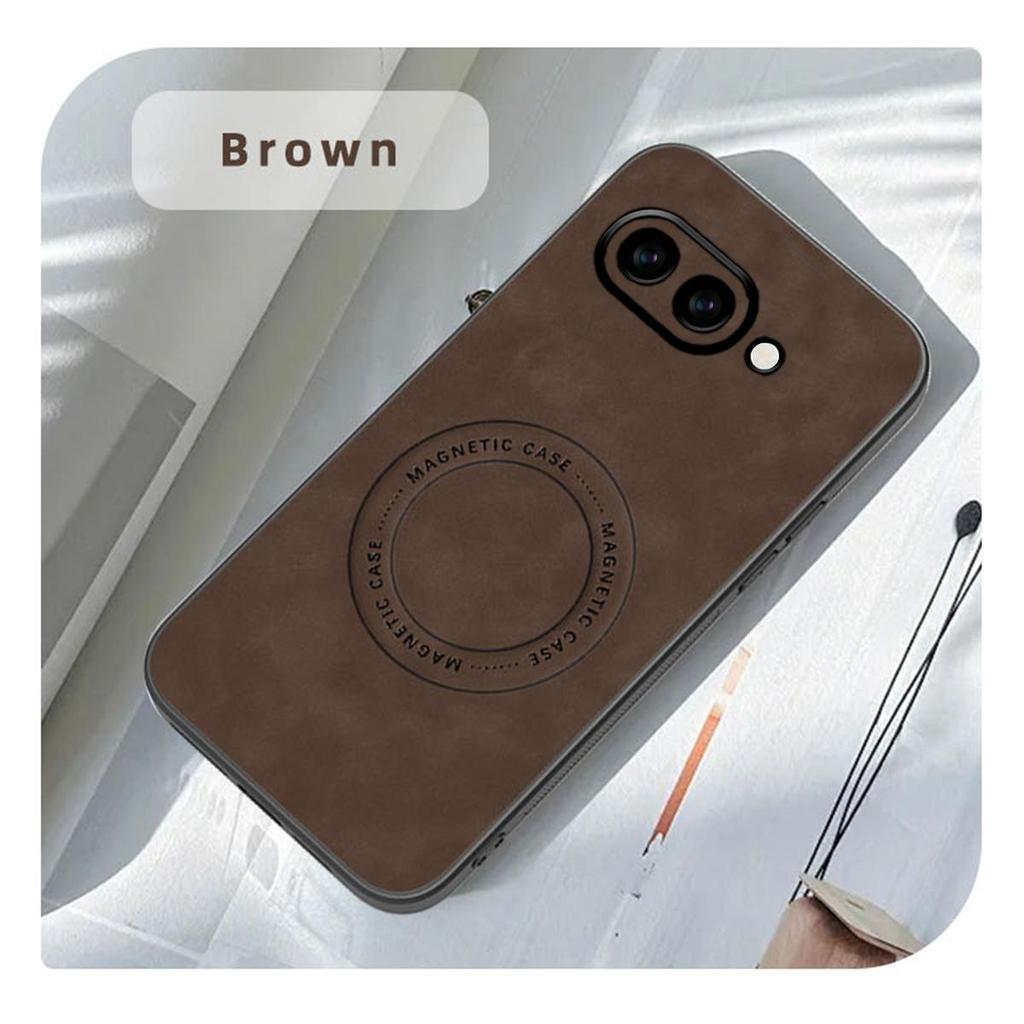 Premium Retro Leather Grain TPU Case for Google Pixel 9A,8A Anti‑Drop Business Phone Shell