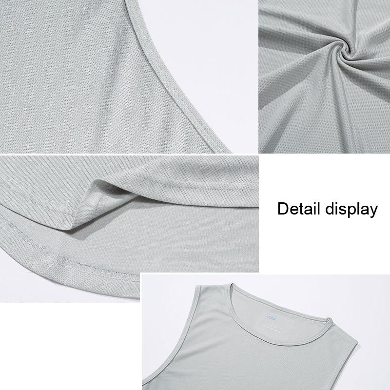 Maieu sport pentru bărbați, cu uscare rapidă, alergare, respirabil, antrenament, fitness, maiu largi fără mâneci