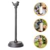 Kichvoe Paper Towel Holder Stand, Rustic Iron Bird Design, Vertical Toilet Paper Holder, for Kitchen, Bathroom, and Countertops