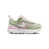 Nike Waffle One Mesh Slip Resistant Cushioning Abrasion Resistant Low Top Toddler Shoes Green Pink Infant And Toddler DC0479-602