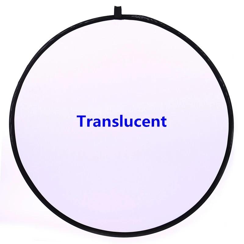 60x60cm 5 In 1 Multi Disc Photography Studio Photo Oval Collapsible Light Reflector Handhold Portable Photo Disc
