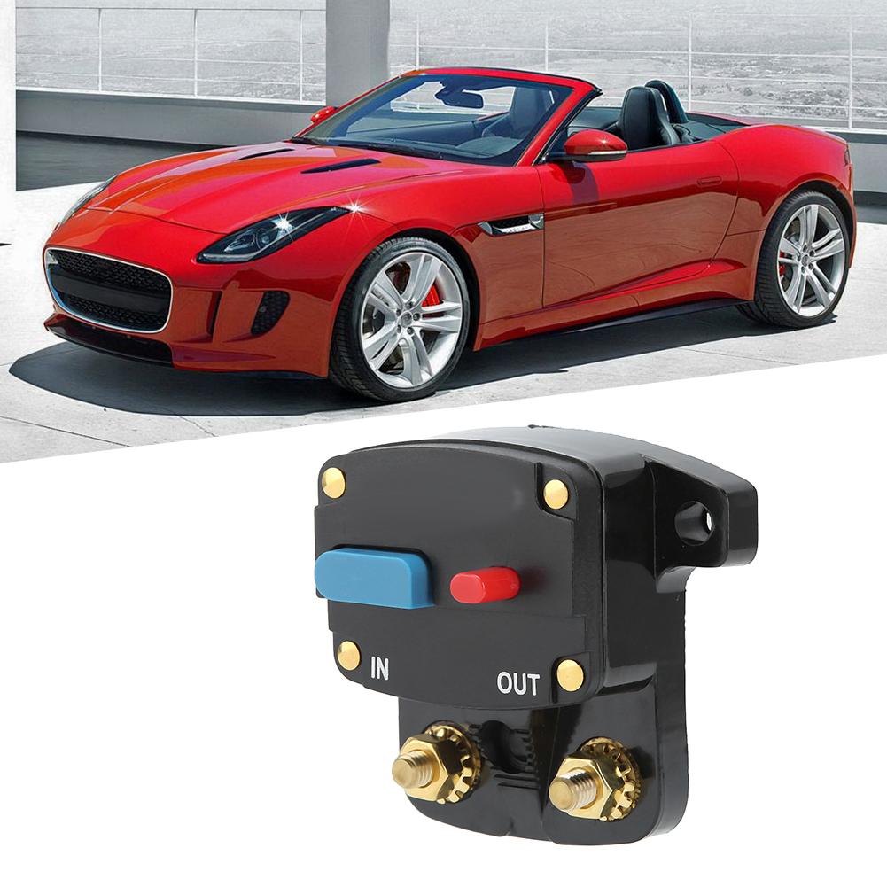 12V Automatic Resettable Circuit Breaker Recovery Fuse Reset Button for Car Audio 150A