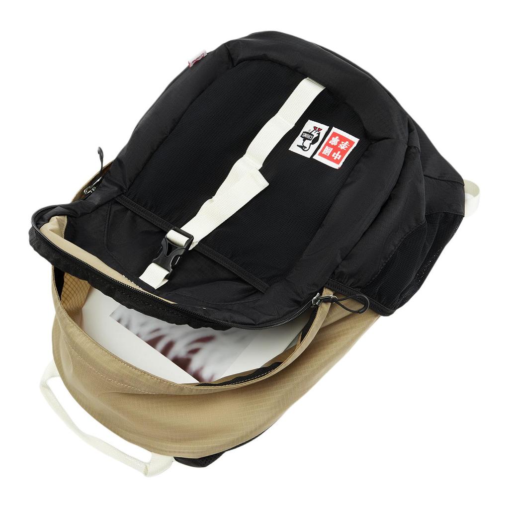 New LiNing CHUMS Collaboration Nylon Backpack Unisex Seaweed Umber ABSV091-2