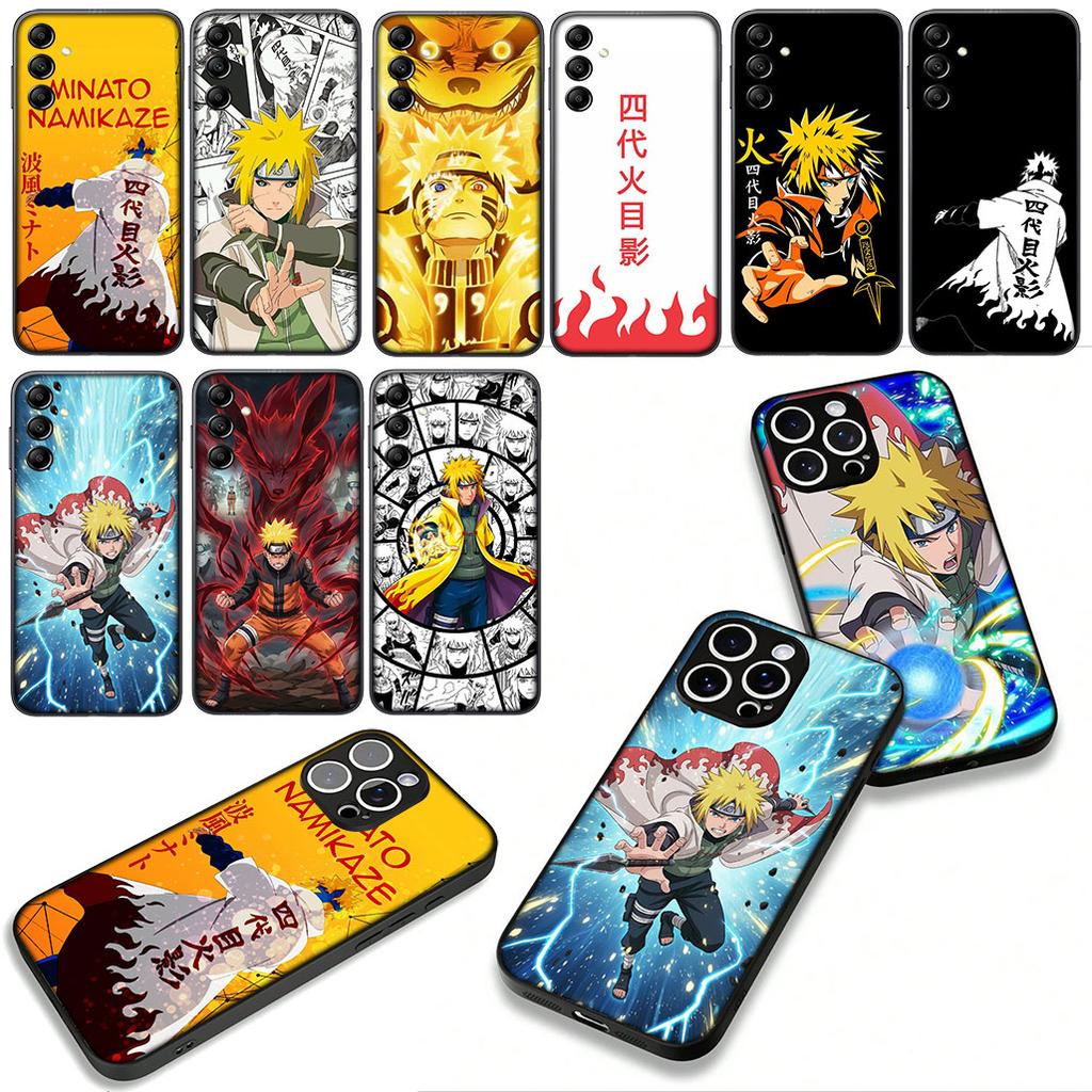 Phone Cover Anime Namikaze Minato Narutos Casing for Apple iPhone 16 15 14 Plus 13 12 Mini 17 Pro Max + ProMax 16E Air 15+ Case