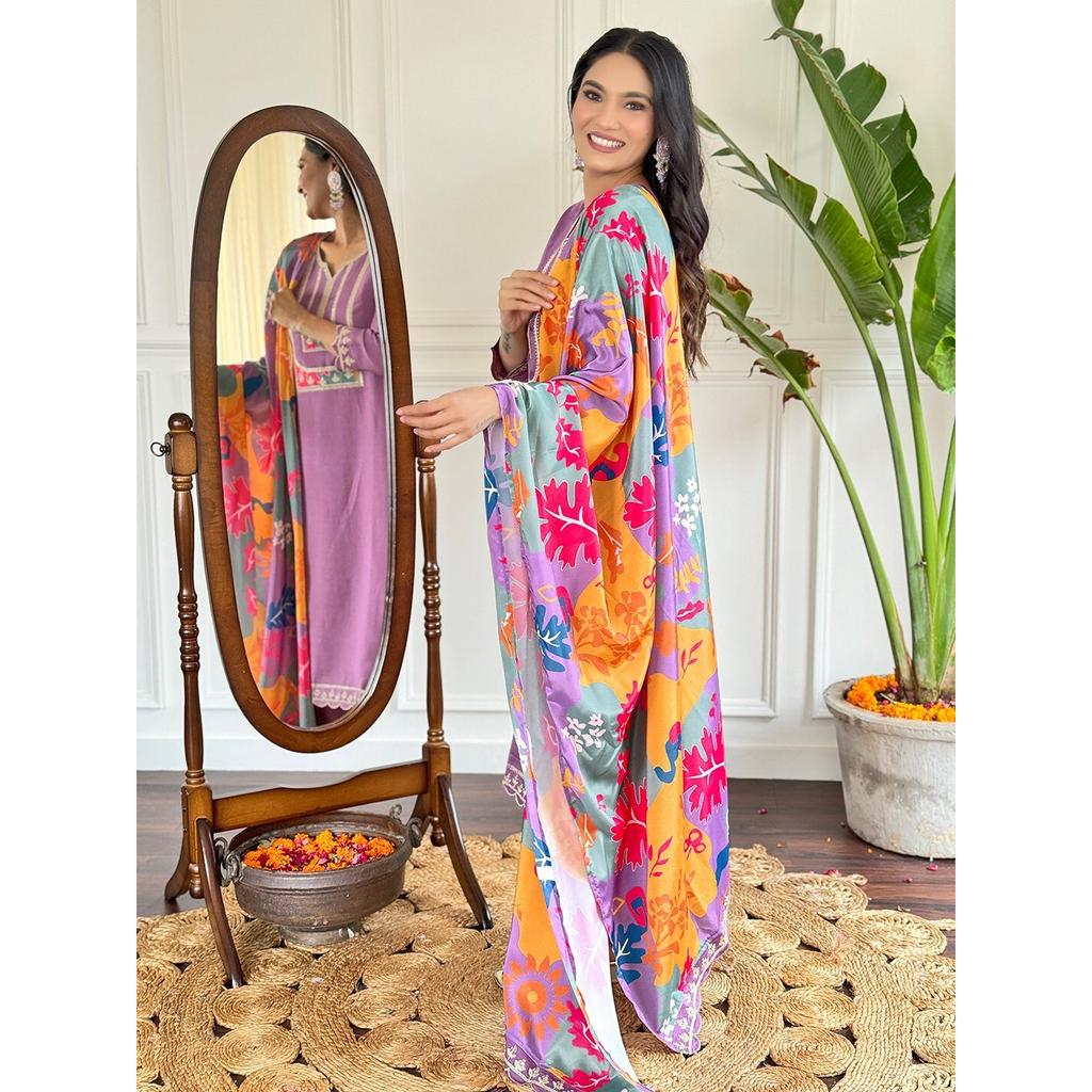 Indian Designer Top Tunic Kurti Salwar Kameez Set Bollywood Pakistani Party Wear VFP-1829a