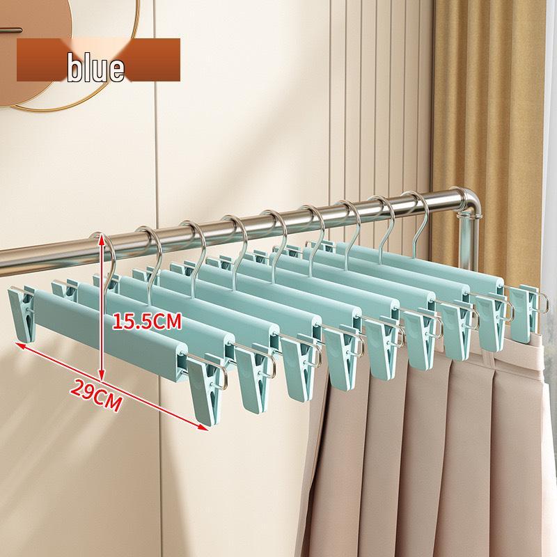 Non-Slip Double-Position Thick Plastic Clothes & Coat Hanger for Bedroom Storage
