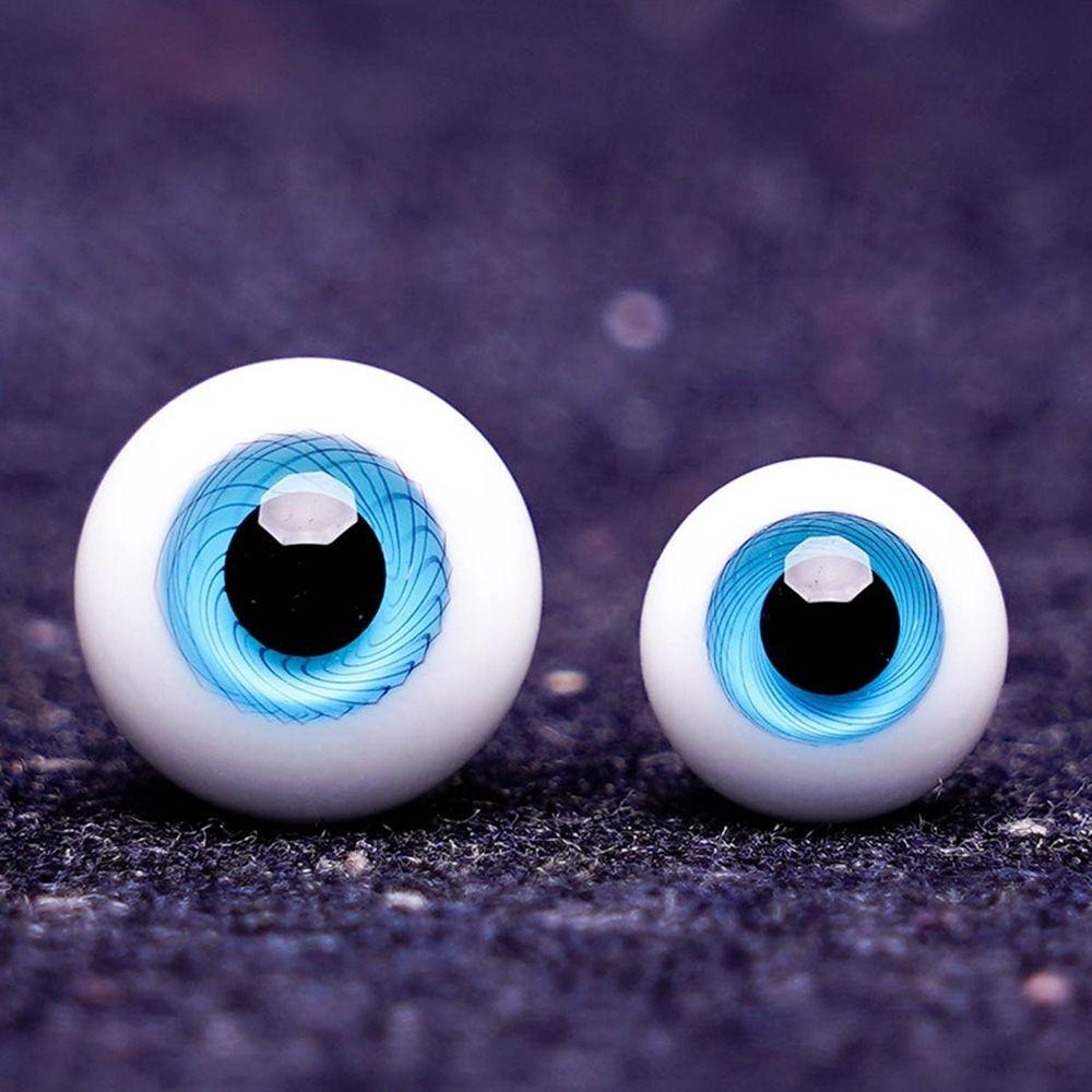 Blue Black For BJD DIY Safety Animal Toy Glass Eyes Making Crafts Eyeball