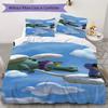 Junior H Pattern Bedding,Quilt Set Quilt Cover Pillowcase Home Birthday Gift (1*duvet Cover+2*pillowcase,without core)DSJT0925516