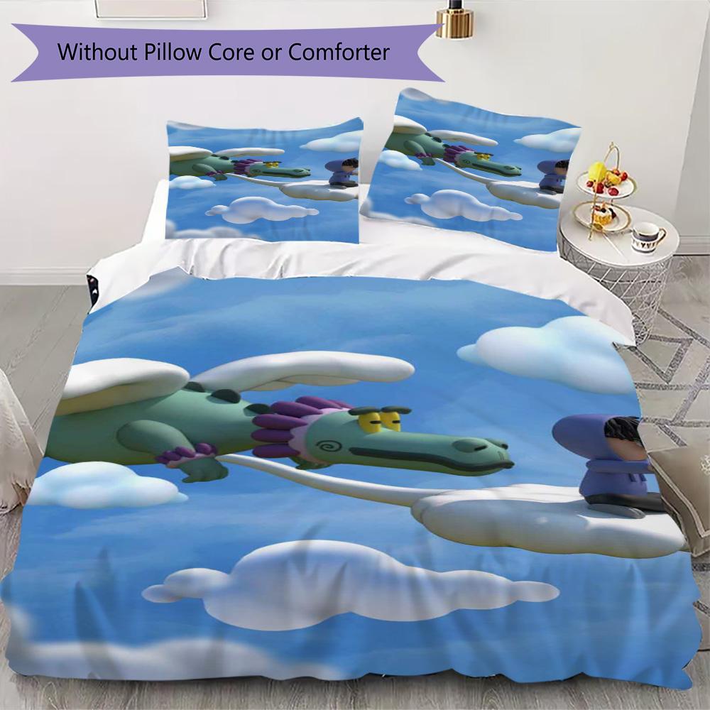 Junior H Pattern Bedding,Quilt Set Quilt Cover Pillowcase Home Birthday Gift (1*duvet Cover+2*pillowcase,without core)DSJT0925516