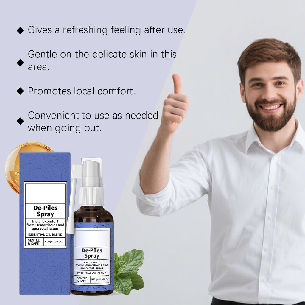 Perianal Moisturizing Spray - Daily Care, Use As Needed For Moisturizing Perianal Area, Comfortable Spray For Care 30ml