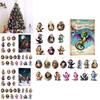 Christmas Dragon Holiday Decor Miniature Acrylic Advent Calendar Blind Box For Festive Gift Giving