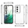 Pro Xiaomi Redmi 15 5G (Globální) (169 mm) Pouzdro proti poškrábání Akrylové TPU Průhledný kryt na telefon