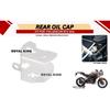 Fit for TVS Apache "Rtx 300 Casque Rear Silver Oil Cap"