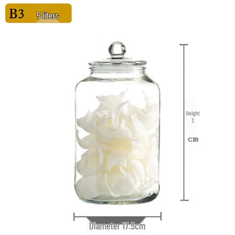 Bingyue Sealed Glass Storage Jar