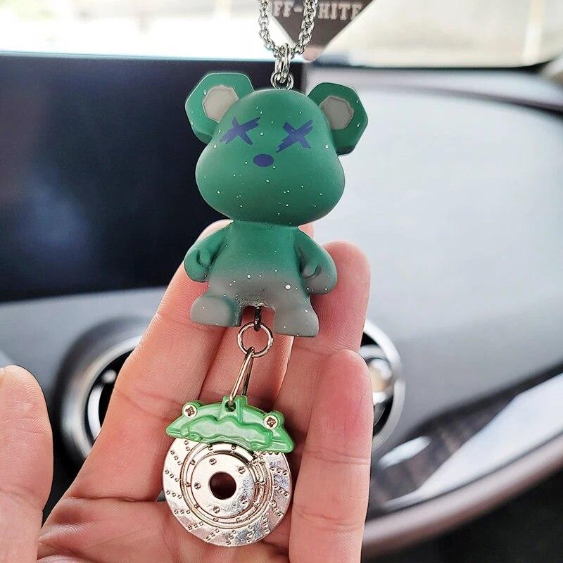 Автомобильный орнамент Хамелеон обесцвечивание жестокий медведь кулон зеркало заднего — фото 5