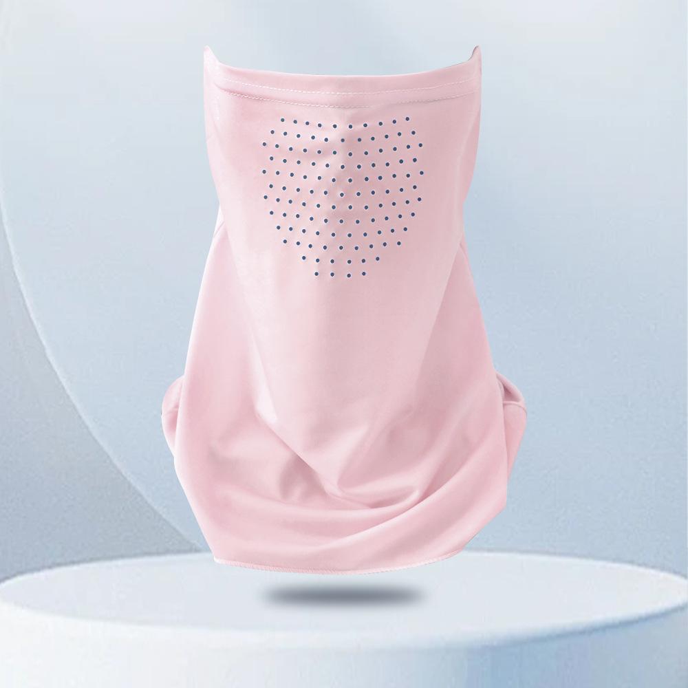 2025 Sunscreen Mask Neck UV Protection Face Cover Sunscreen Face Outdoor Comfortable Solid Color Cycling Sun Protection Hats