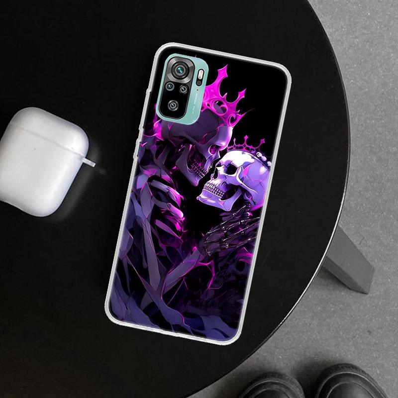 Anatomy Skeleton Heart Lovey Kiss Phone Case Cover for Xiaomi Redmi Note 15 14 13 12 11 Pro Plus 14S 12S 11S 11T 11E 10S 10 Cust