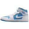 Jordan Air Jordan 1 All Star Leather Abrasion Resistant Mid top Vintage Basketball Shoes Unisex Blue Black White FZ2142-114(Team1291-)