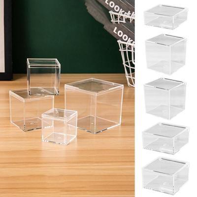 With Cover Storage Box Multi Size Anime Model Display Durable Display Cases  Home