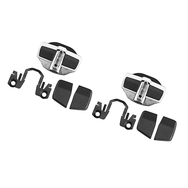 NEW-12Set TRD Door Lock Buckle Upgraded Stabilizer Cover Latches Stopper For-Lexus-Toyota Series Eliminate Abnormal Space