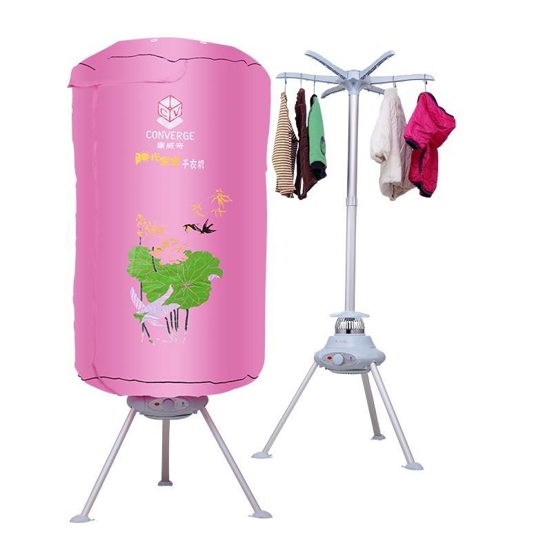 1000W  2 In1 Portable Electric Clothes Dryer Household Foldable UV  Sterilization Equipment Electric Quick Drying Wardrobe 66x66x165cm1