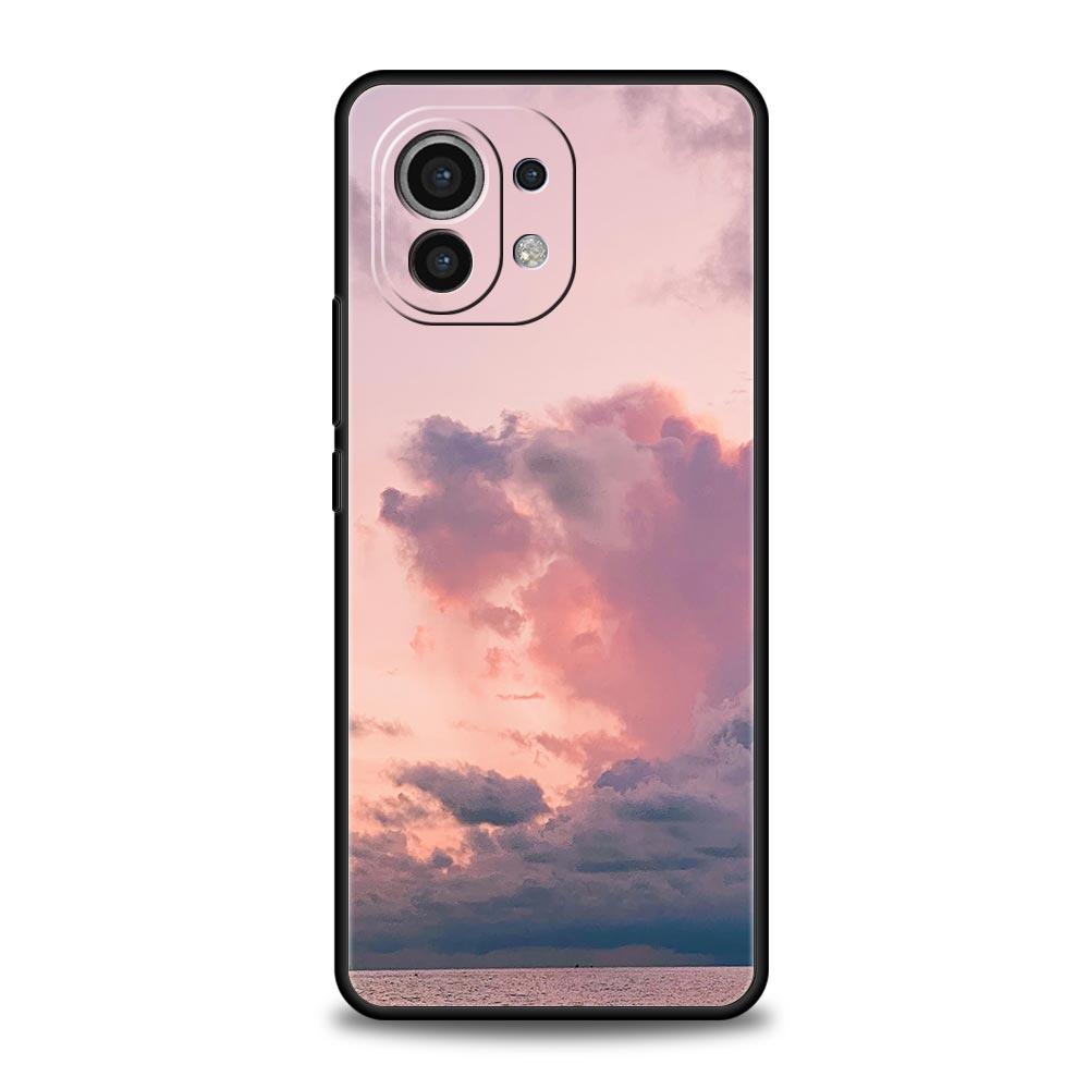 Cloud Summer Sunset Glow Phone Case For Xiaomi Mi 17 15T 15 14 14T 13T 12T Pro 12 13 Lite 5G 11T Poco X6 X7 X5 Pro Soft Cover