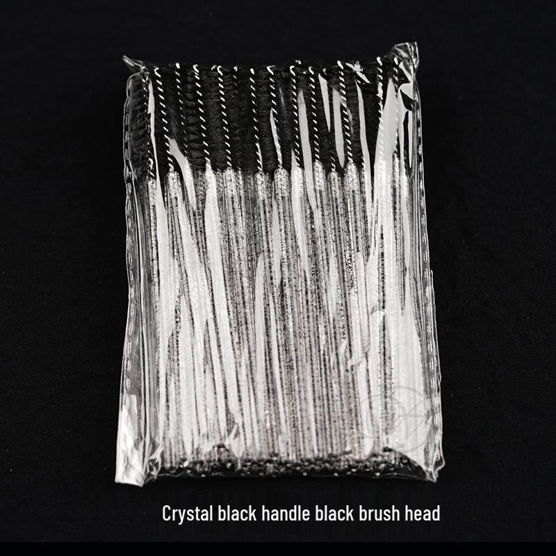 Wanjia Crystal Spiral Lash and Brow Brush - Fine, Disposable, Special Color for Wedding and Beauty Use