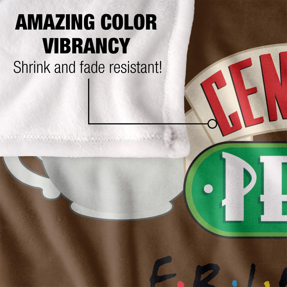 Friends Central Perk Logo Blanket