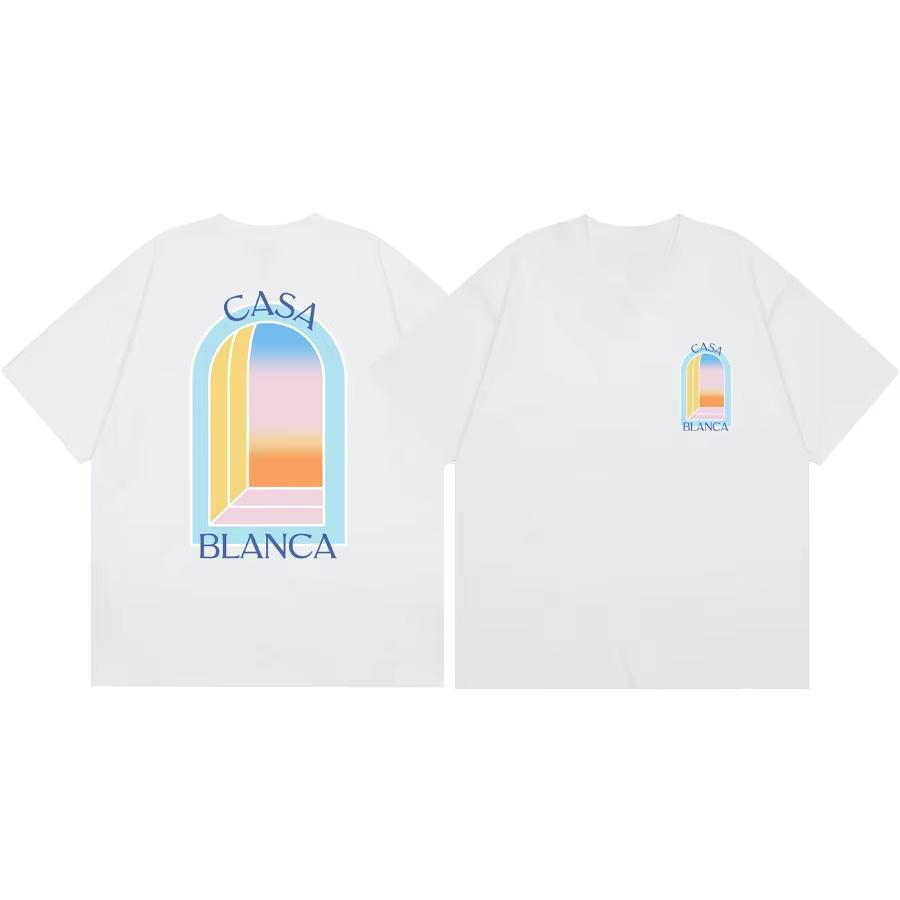 Arch Art Y2k Retro Trend Light Luxury Tshirt 100 Cotton Graphic Tee Unisex Unisex Summer Streetwear