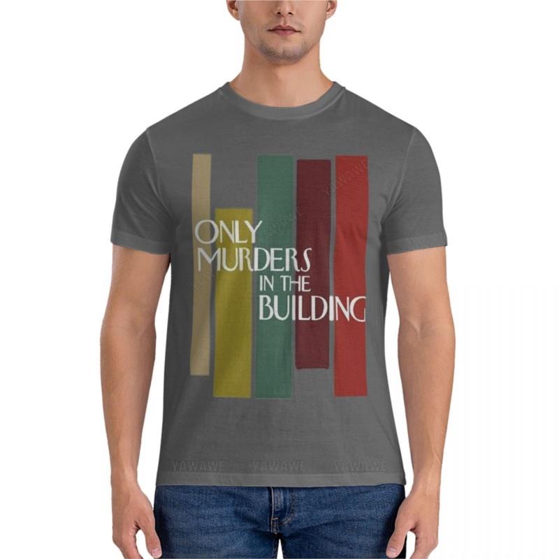 

Only Murders in The Building Active T-Shirt Mens T Shirt Graphic Short Sleeve Tee Men T Shirts for Men 100% Cotton XXXL