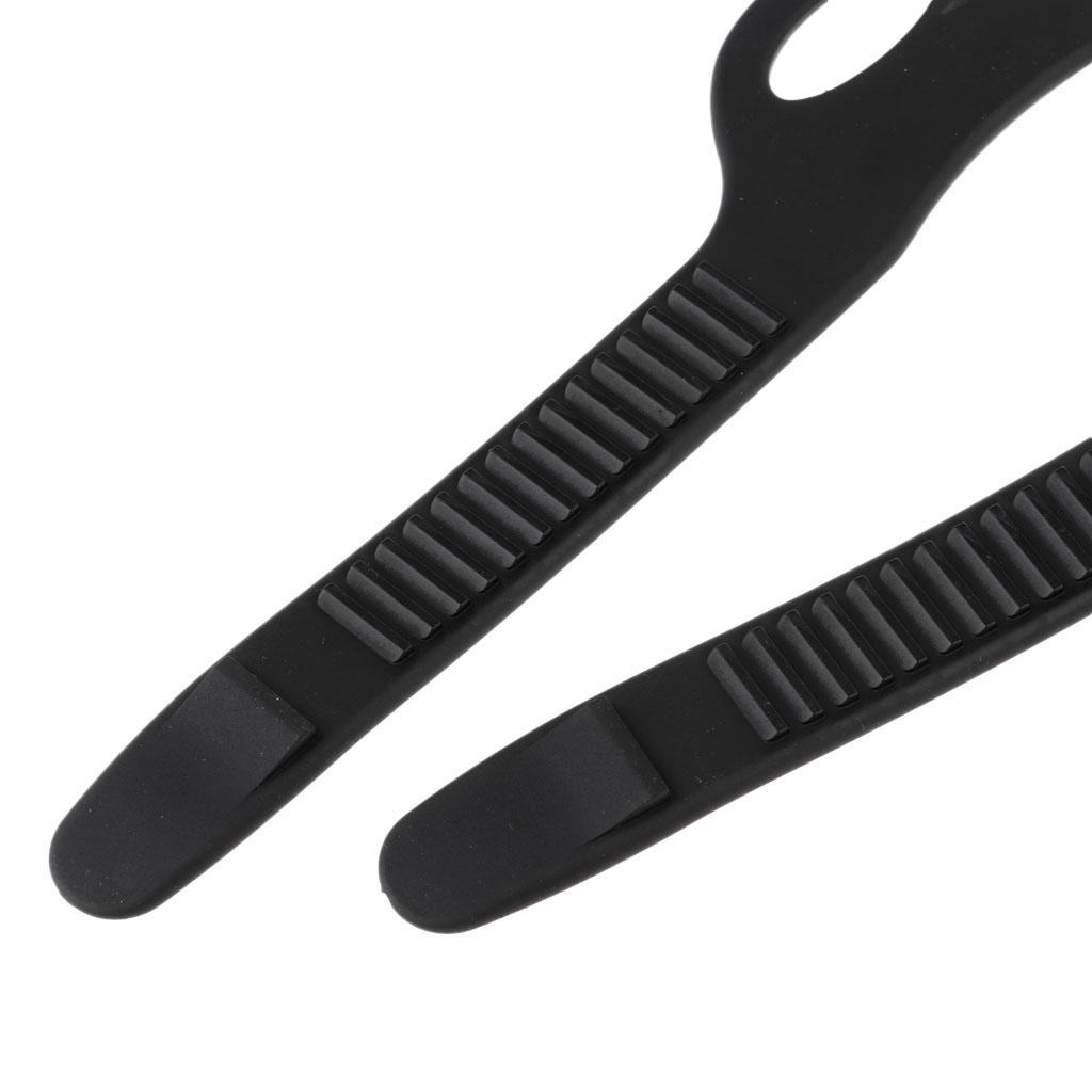 1 Pair Rubber Replacement Universal Fin Strap for Underwater