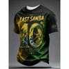 Morocco Flag Print Football Jersey Summer Customizable Name Number O-neck Short-sleeved  Women Kids Soccer T-shirt