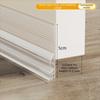 100cm Door Draft Stopper Soundproof Transparent Draught Excluder Insect Prevention Self-adhesive Door Bottom Sealing Strip Dorm