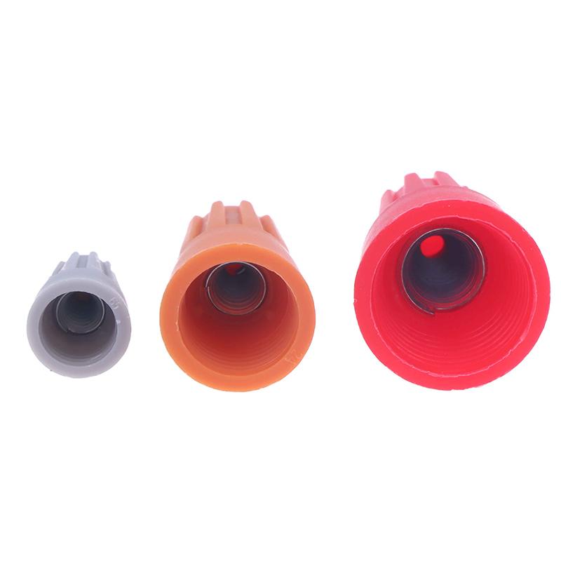 50Pcs Fast Wire Connector P1 P2 P3 P4 P6 Electrical Insulated Twist Crimp Terminal Nut Spring End Cap Rotating Splicing