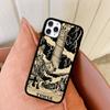 Blázen Tarotová karta Významy Pouzdro na telefon Silikonové PC+TPU Pouzdro pro iPhone 11 12 13 Pro Max 8 7 6 Plus X SE XR Tvrdé Fundas