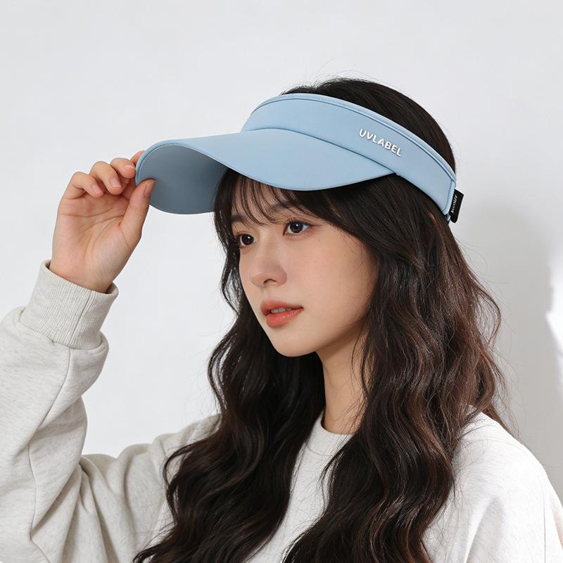 Marathon summer sun protection visor tennis empty top duck tongue sun hat tide