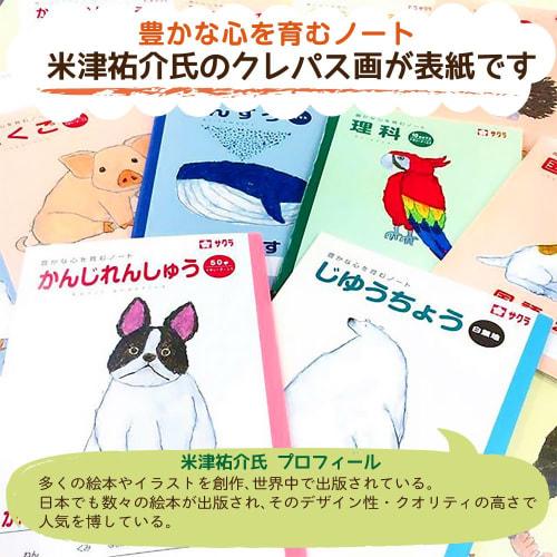 Sakura Crepas Study Book Yusuke Yonezu Design 5mm Grid 5 Book Pack N Step 5H-5PC